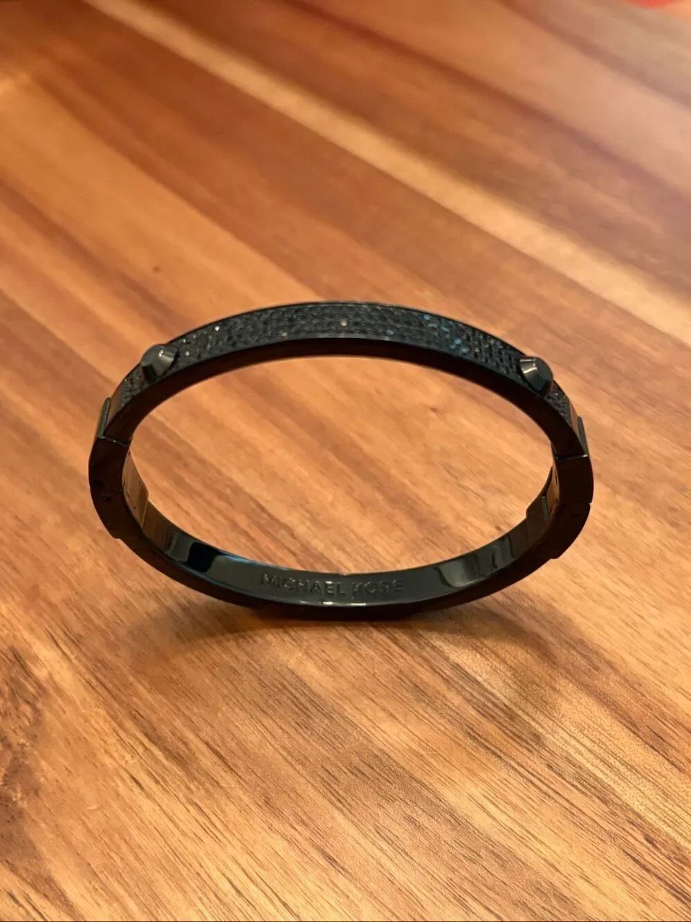 Michael Kors | Pave Bangle Bracelet | Black